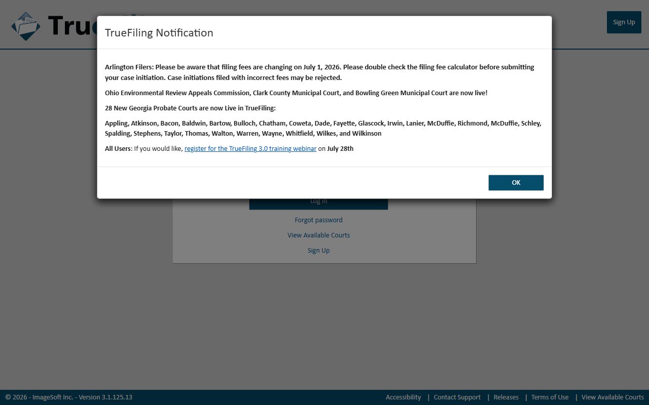 Houston County probate records TrueFiling e-filing portal