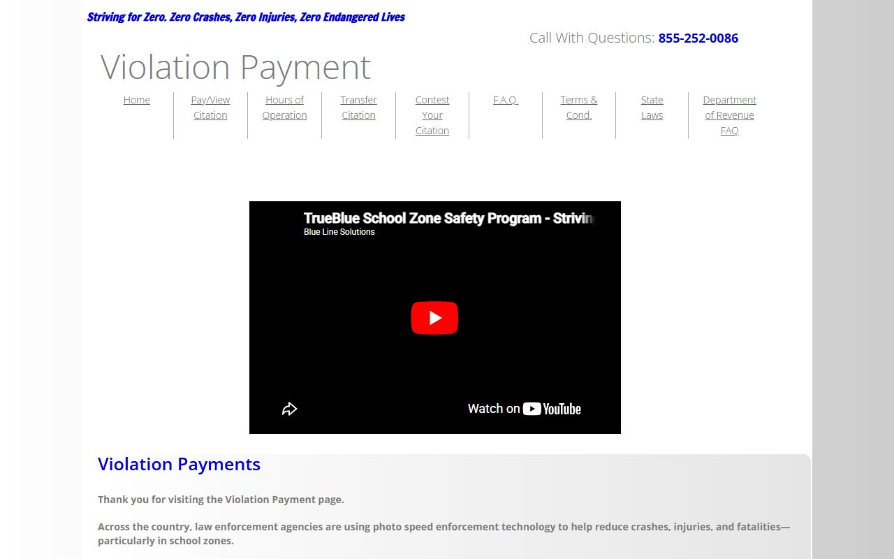 Houston County traffic court records school-zone citation payment portal